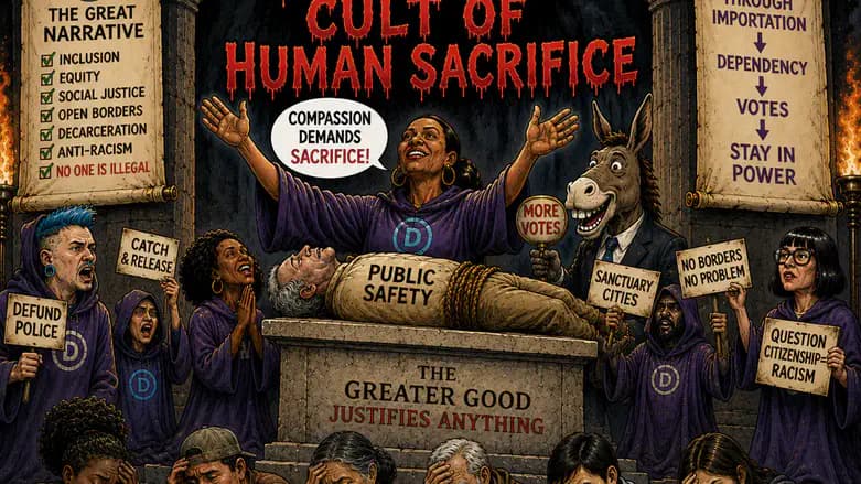 The Left’s cult of human sacrifice