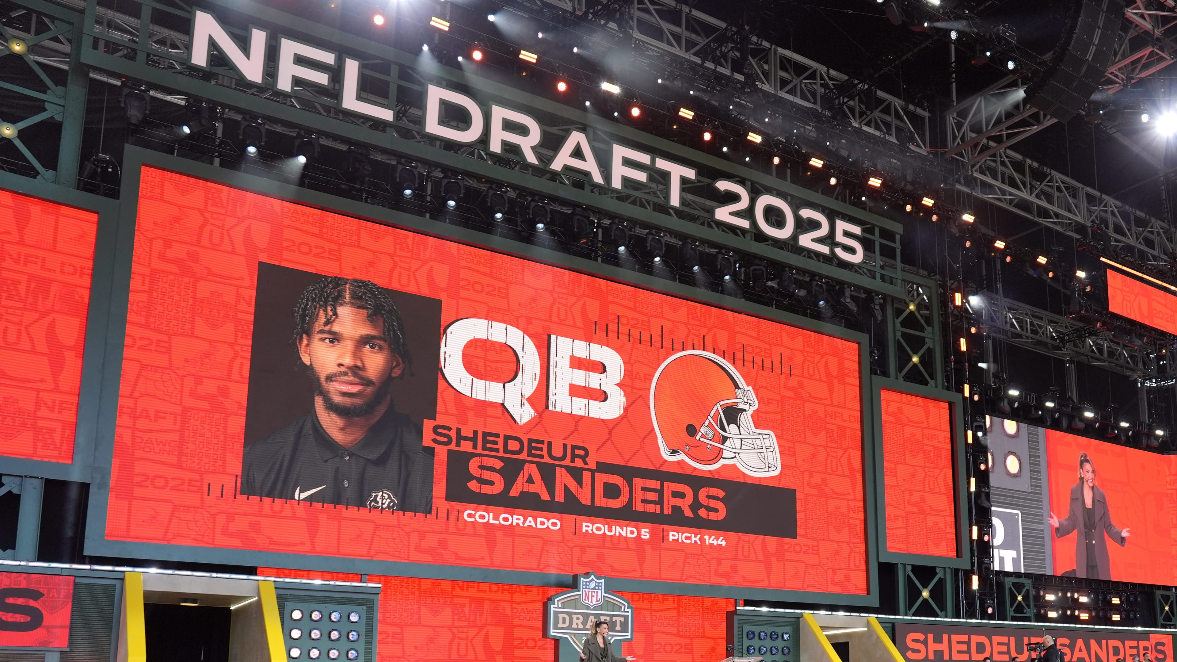 At 2026 NFL draft, Shedeur Sanders’ 2025 fall still sends a message