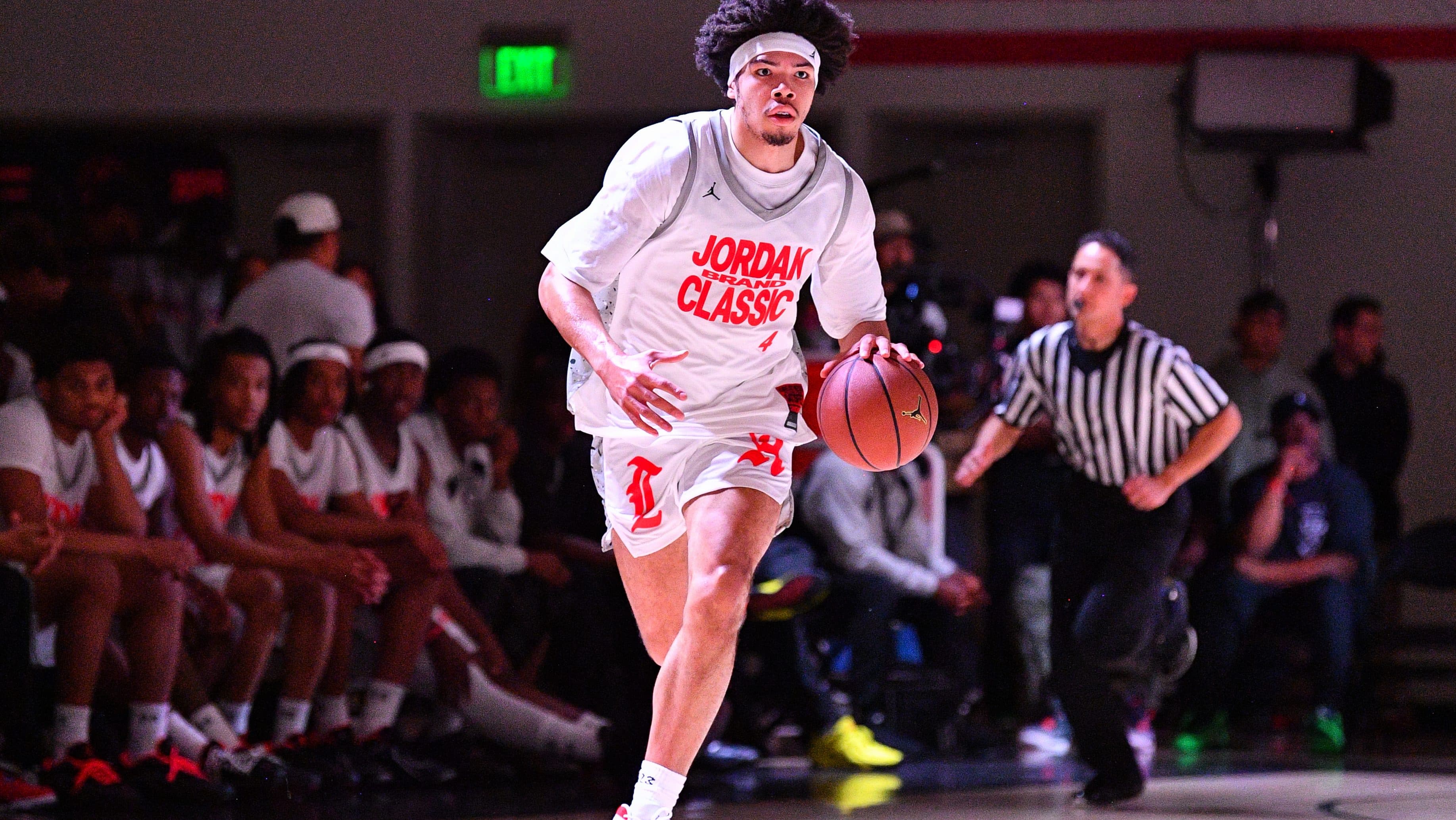 Tyran Stokes, 2026’s No. 1 high school hoops prospect, knows he still has work to do