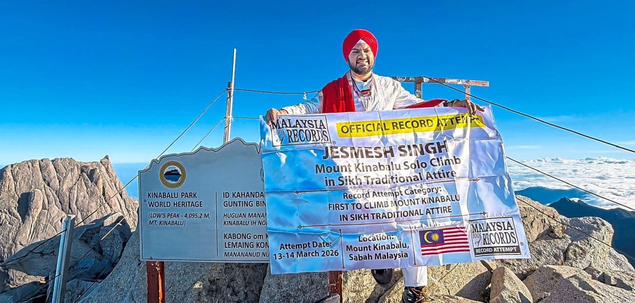 Conquering Kinabalu in cotton