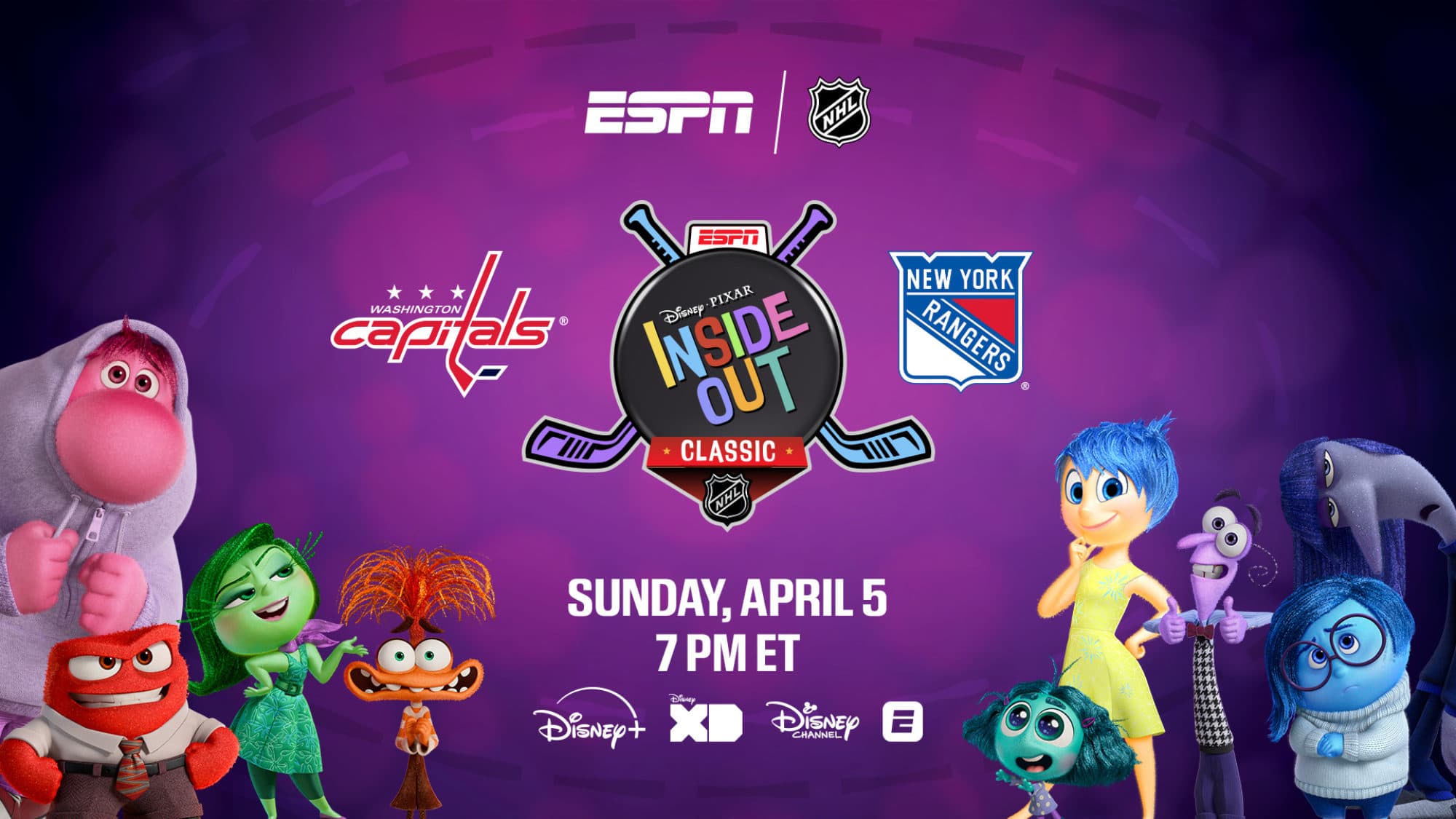 Inside Out Classic: Your Viewing Guide to Tonight's Disney/NHL Event