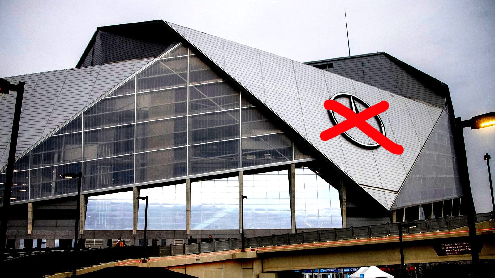 Mercedes-Benz Stadium, Which Will Be Called ‘Atlanta Stadium’ During The FIFA World Cup, Is Covering Up Its Logos: Watch