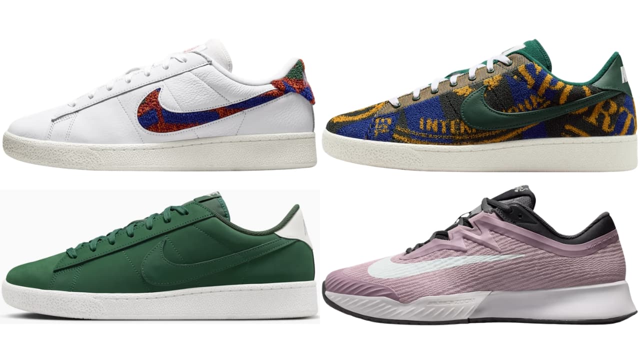 Just In Time For The French Open: Check Out The Latest Tennis Shoe Releases From Nike
