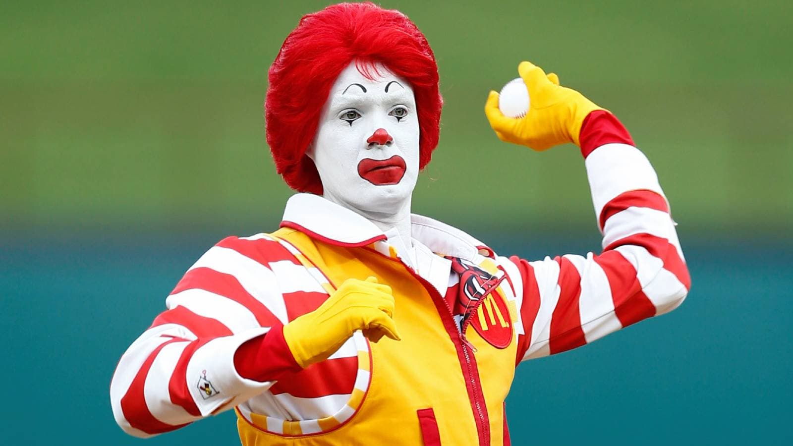 Surreal Clip Of Ronald McDonald Belting Out Impressive Rendition Of National Anthem At Baseball Game Goes Viral