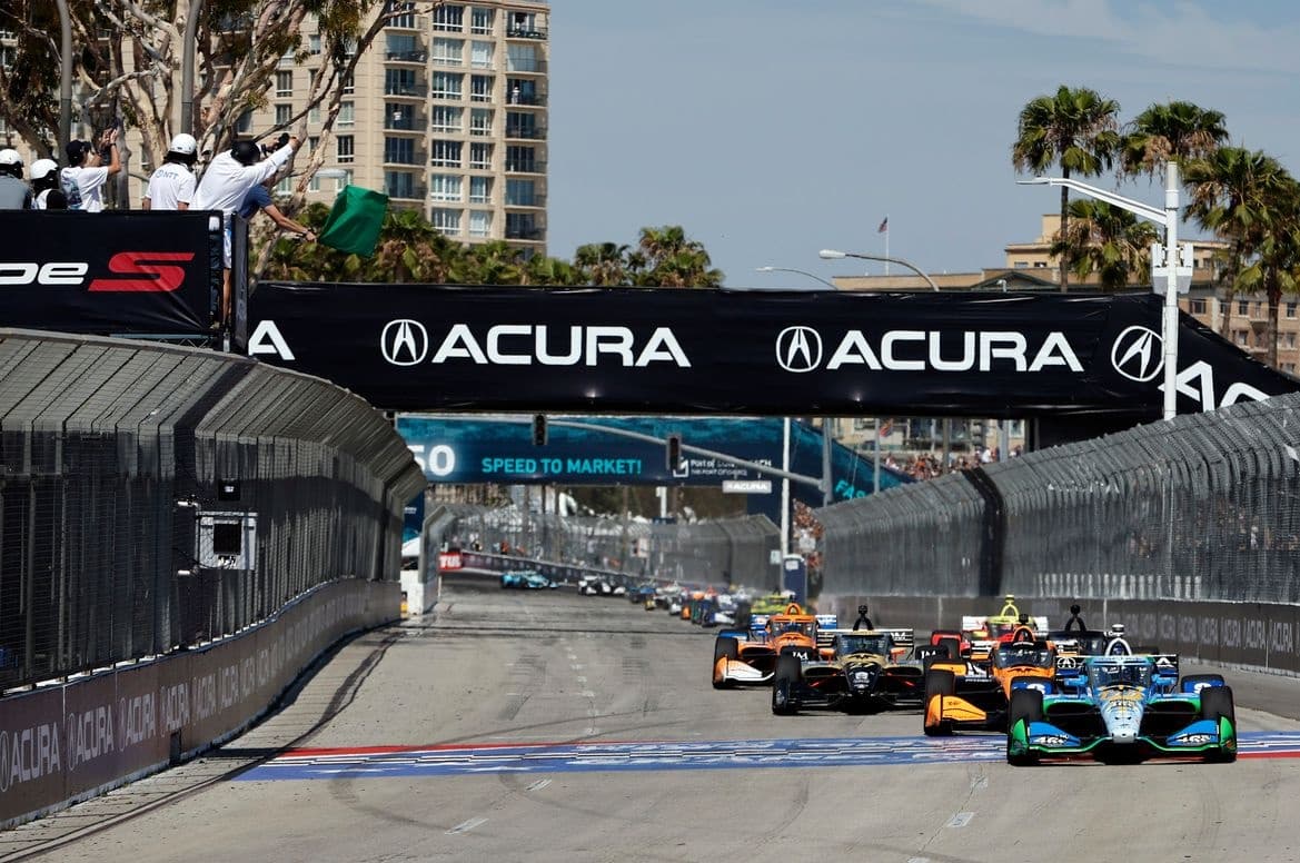 Felix Rosenqvist feeling mixed emotions after Long Beach win slips away