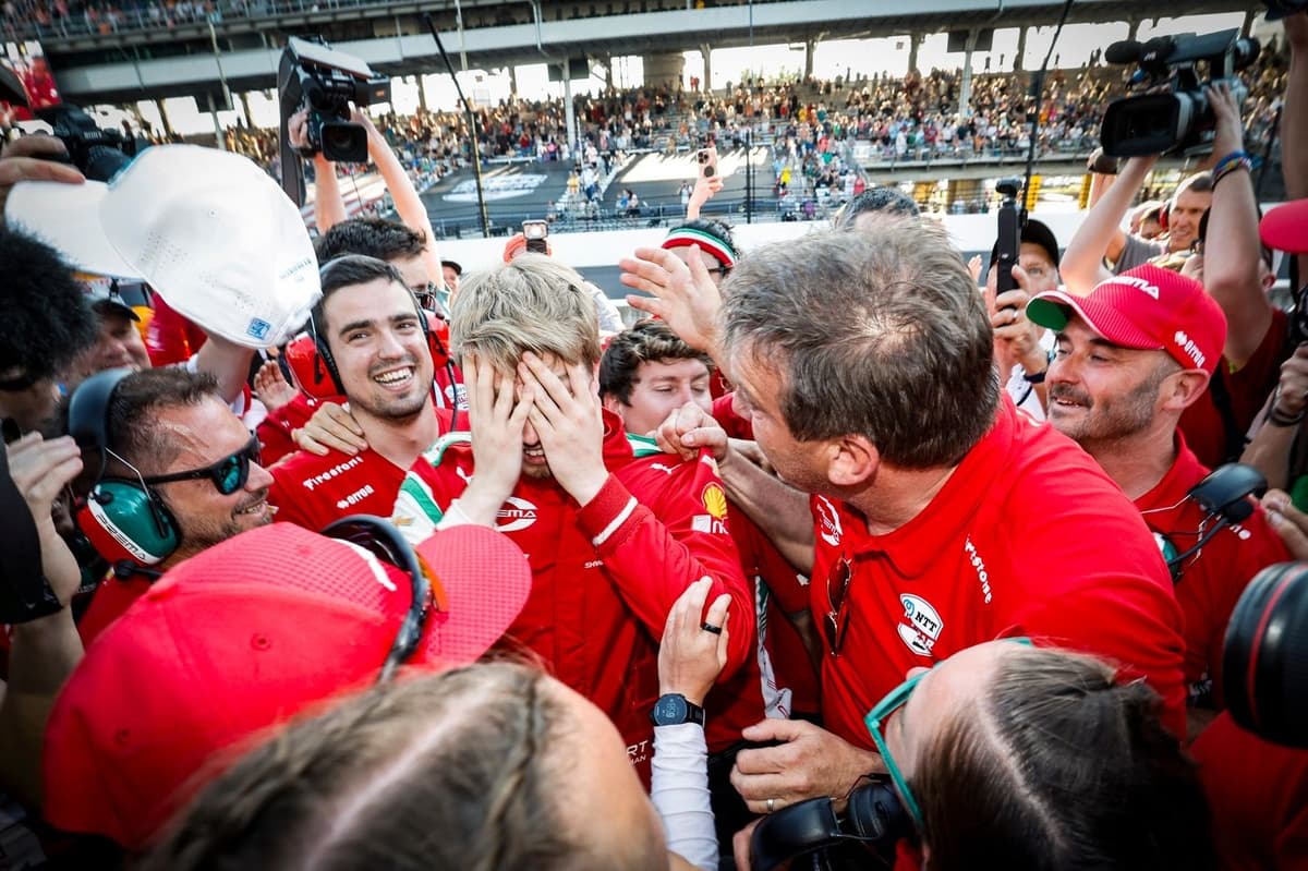 Robert Shwartzman says it's "pretty tough" to watch Indy 500 from sidelines after 2025 pole