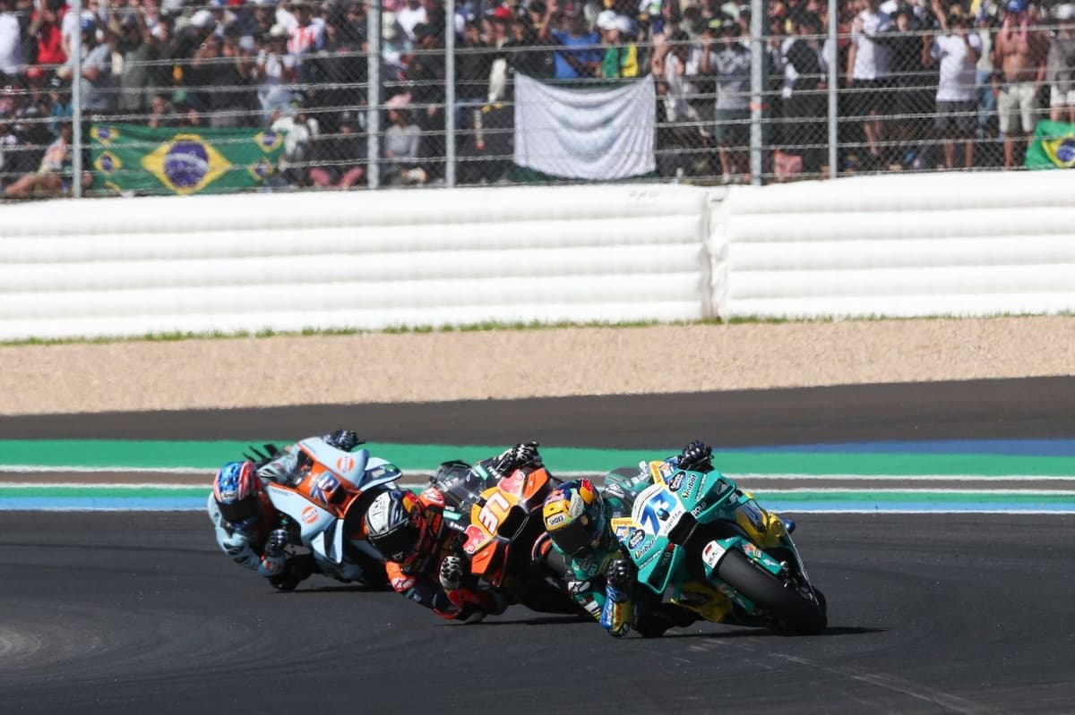 “Unacceptable conditions” - Alex Rins, Alex Marquez hit by flying asphalt in Brazil GP