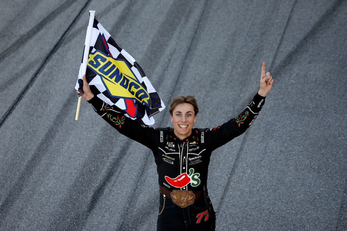NASCAR's newest winner Carson Hocevar attends the Met Gala