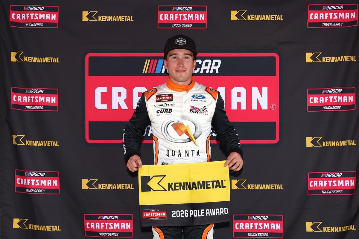 NASCAR Truck Rockingham starting lineup: Jake Garcia earns pole position