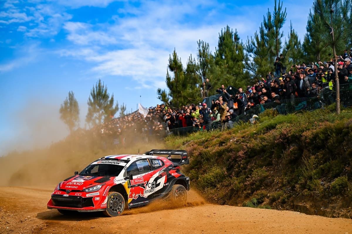 WRC Portugal: Sebastien Ogier storms back into lead as Oliver Solberg’s charge unravels