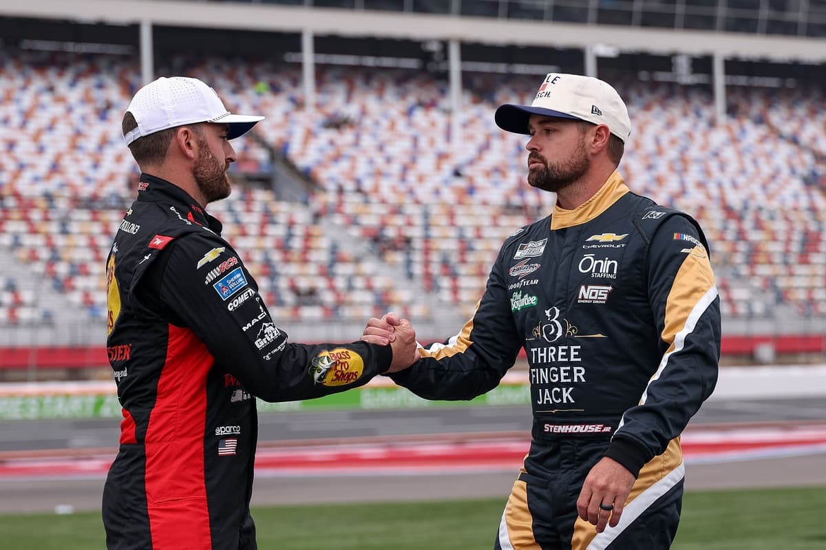 Ricky Stenhouse Jr. leads only Coca-Cola 600 practice