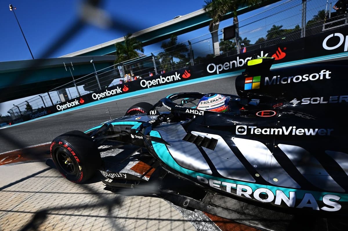 F1 Miami GP: Kimi Antonelli sees off Max Verstappen for emphatic third straight pole