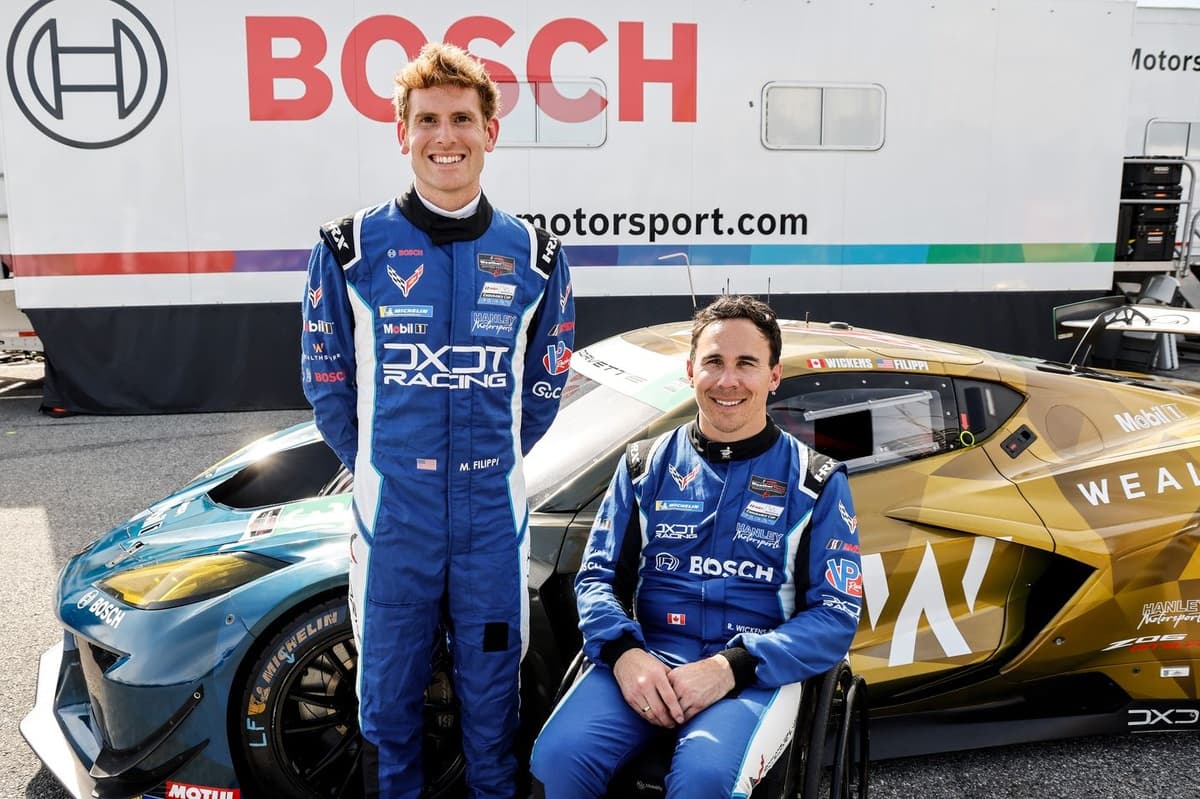 Robert Wickens impresses in GTD qualifying at Long Beach