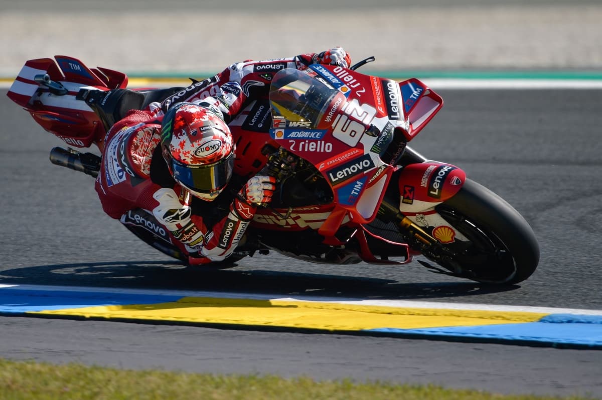 MotoGP French GP: Bagnaia takes surprise pole in Ducati 1-2