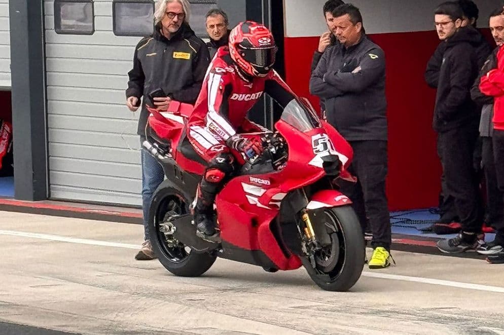 Ducati's First Run with 850cc MotoGP Bike is a 'Very Good' Experience