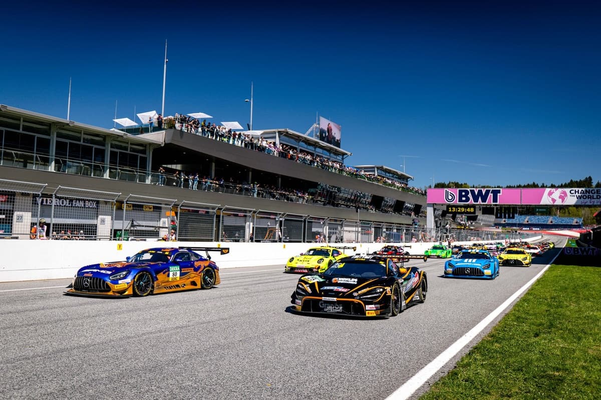 DTM Red Bull Ring: Thomas Preining beats Maro Engel to win opener