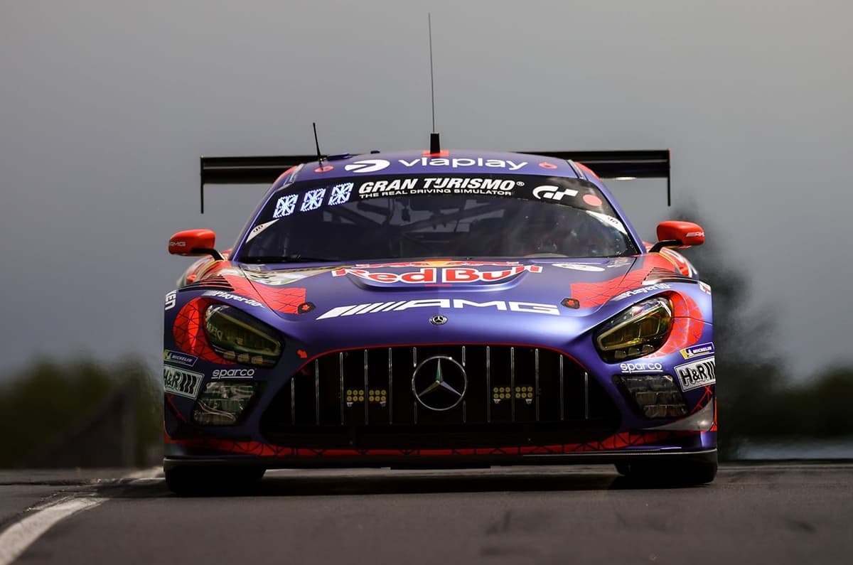 Nurburgring 24 Hours: Verstappen completes first night laps as rain disrupts running