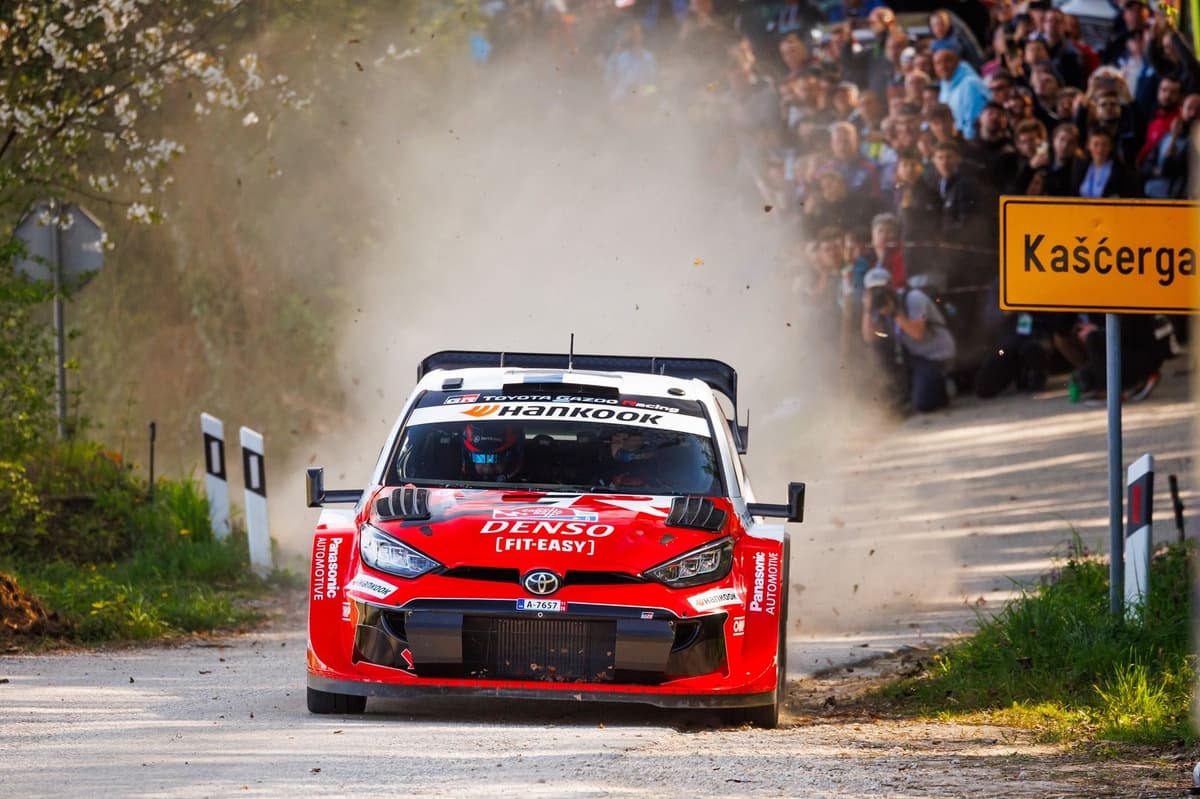 WRC Croatia: Elfyn Evans crash hands Sami Pajari rally lead as early drama continues