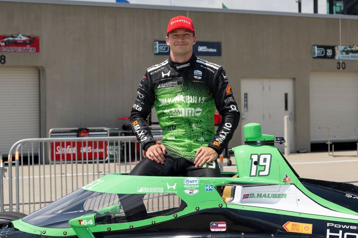 Rookie Dennis Hauger and overcoming the uncomfortable feeling ahead of first Indy 500