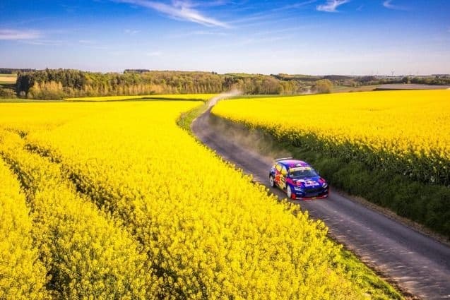 Jos Verstappen unharmed after heavy crash during rally in Belgium