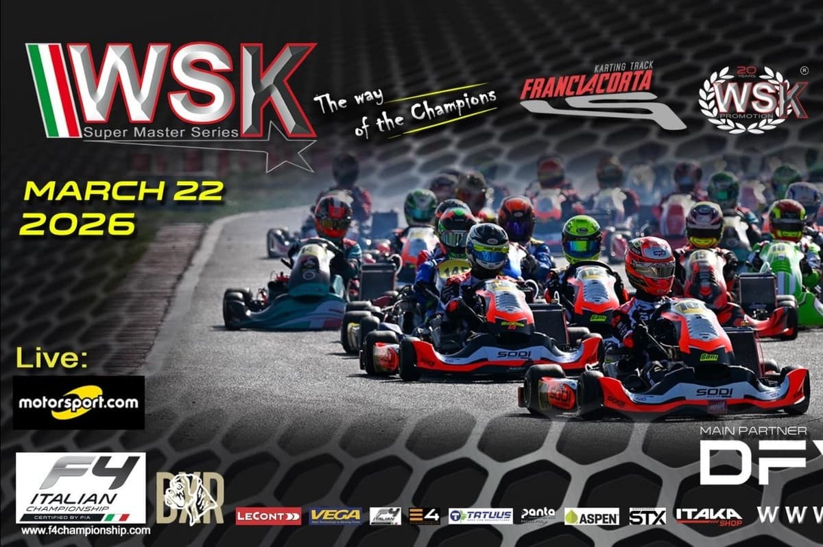 LIVE: WSK Super Master Series – 2026 grand finale at Franciacorta