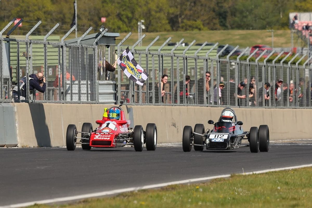 Harrison and Gadd hit Classic FF1600 gold at Snetterton HSCC season opener