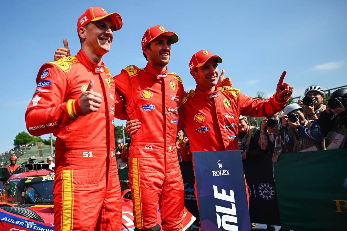 WEC Imola: Ferrari snatches pole from Toyota