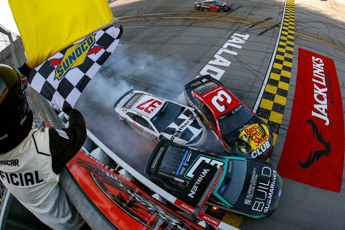 Winners and losers from a tense NASCAR Cup race at Talladega
