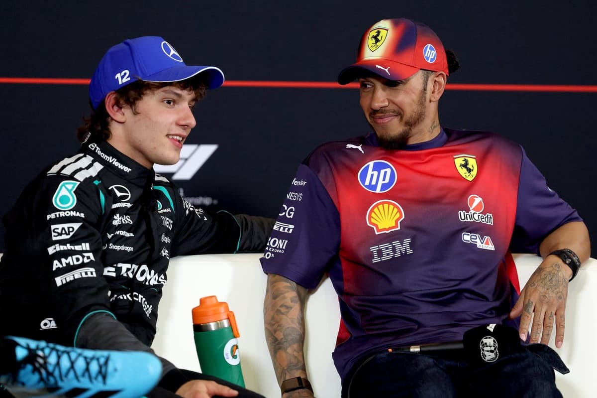 Jolyon Palmer dismisses Lewis Hamilton regret claims after Kimi Antonelli's Chinese GP win