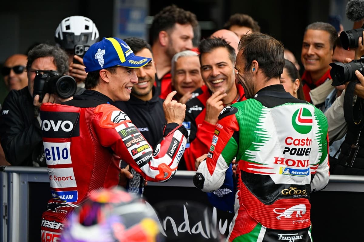 MotoGP Spanish GP: Marc Marquez beats Johann Zarco to pole at wet Jerez