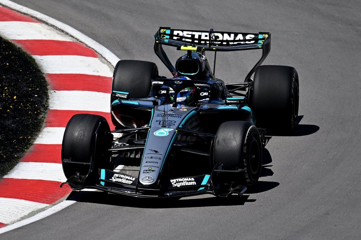 F1 Canadian GP: Antonelli fastest ahead of sprint qualifying, Russell spins