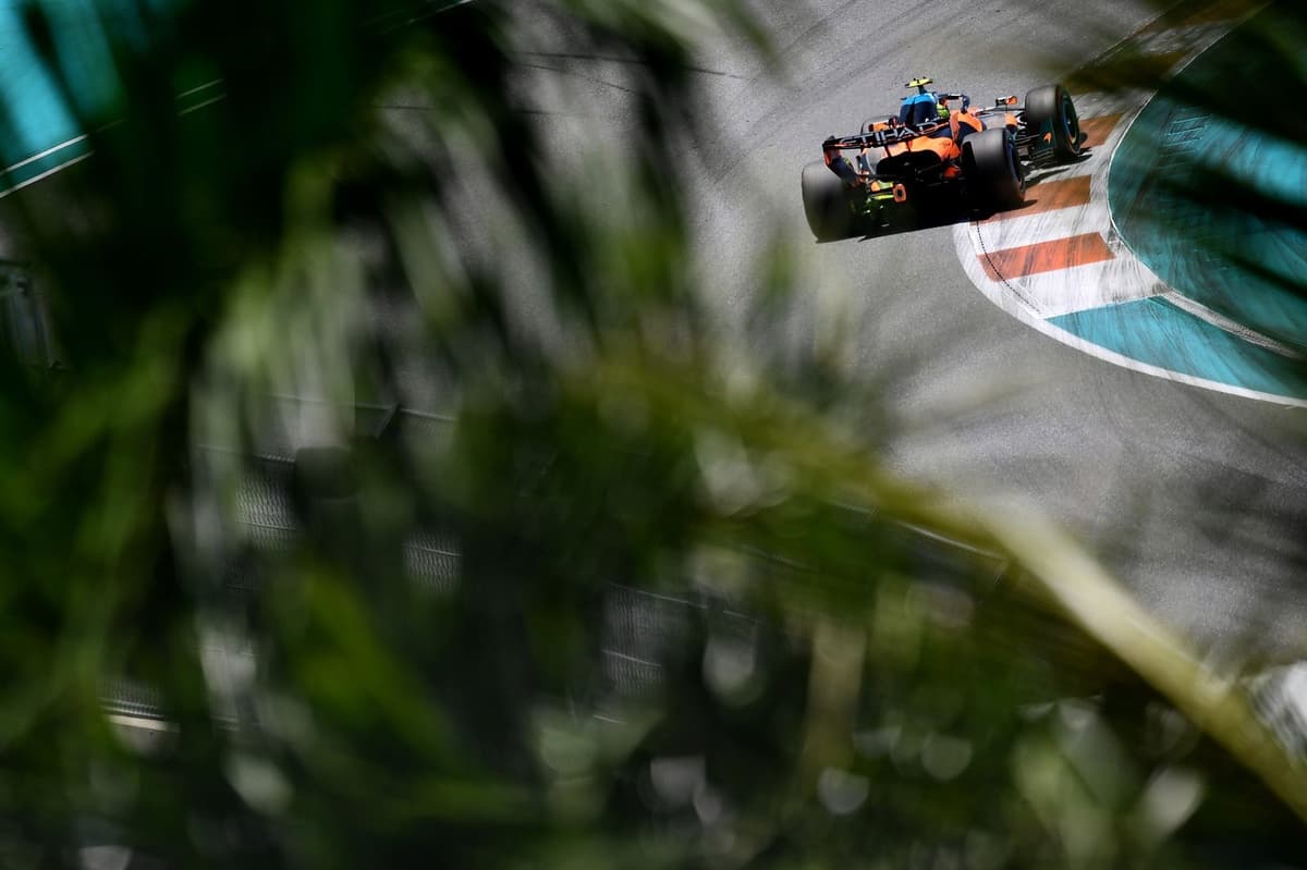 F1 Miami GP: Norris beats Antonelli to sprint race pole with upgraded McLaren