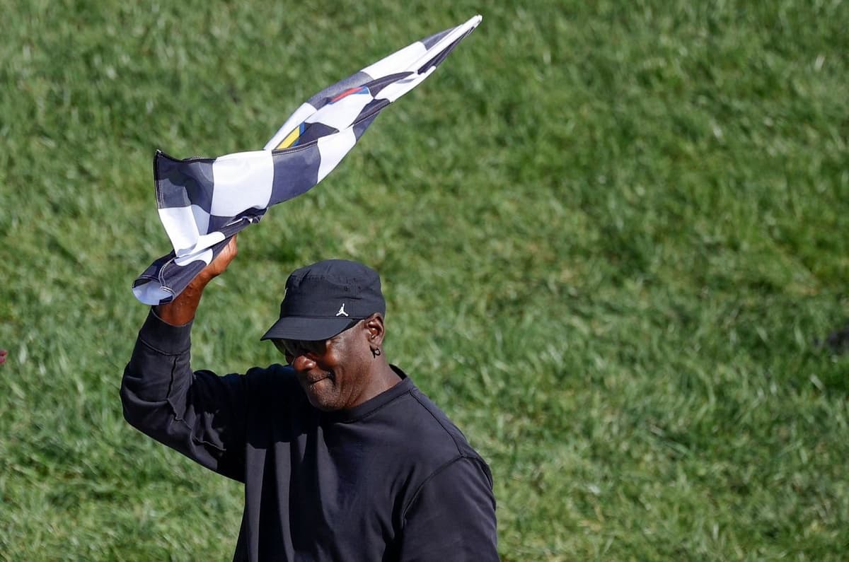 "This kid is on fire" - Michael Jordan praises Reddick after NASCAR Kansas win
