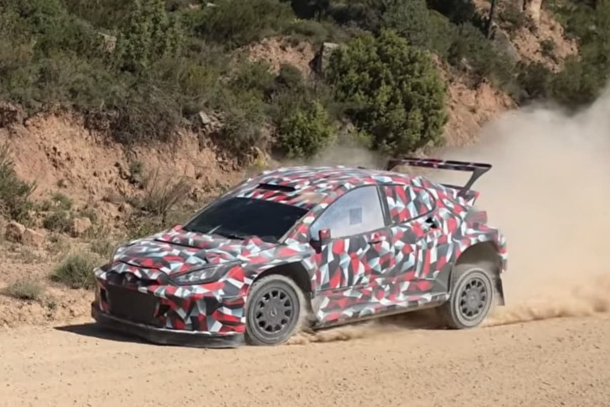Toyota steps up WRC 2027 car testing with new look prototype