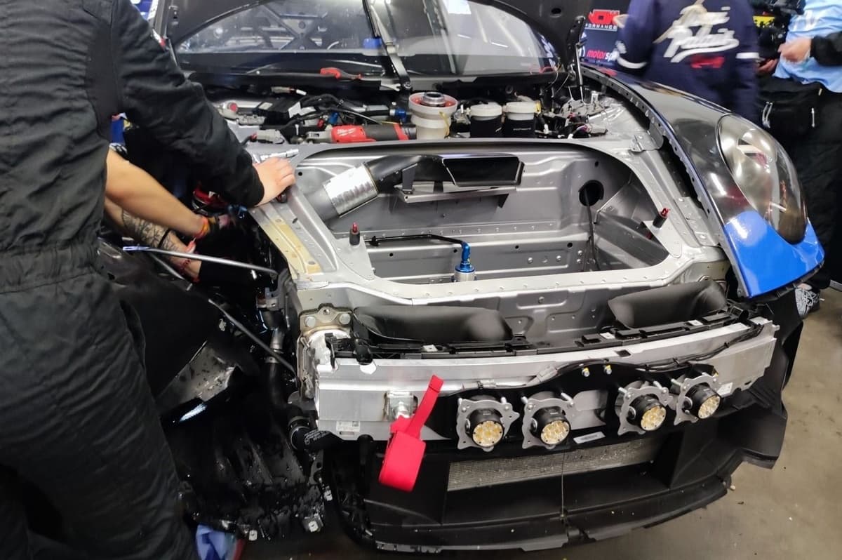 Nurburgring 24 Hours Porsche crash sparks penalty after near-disaster