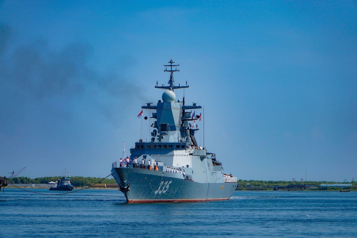 Russian fleets arrive in Jakarta for joint drills with Indonesian Navy