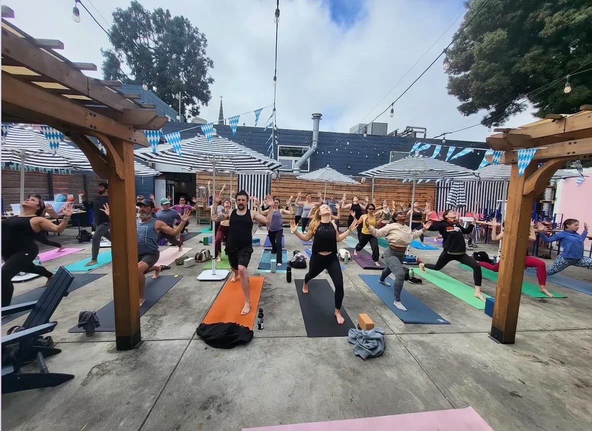 5/3/26: Flow & Beer: Outdoor Yoga + Free Drink (Temescal Brewing - $23.18