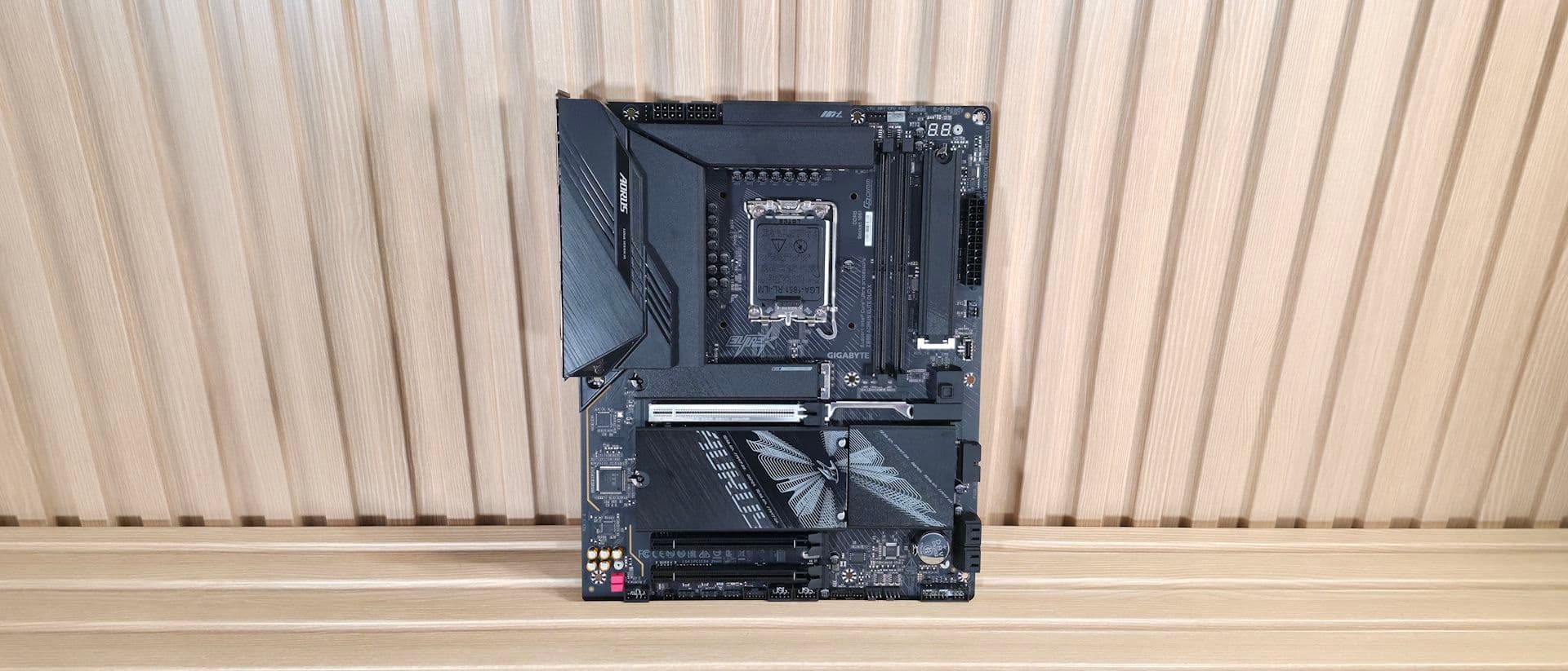 Gigabyte Z890 Aorus Elite Duo X Motherboard Review: CQDIMM support with Arrow Lake Refresh