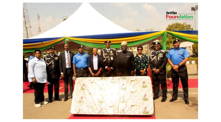 Bet9ja Foundation Donates 3,000 Mattresses to Nigerian Police Colleges Nationwide to Advance Officers’ Welfare