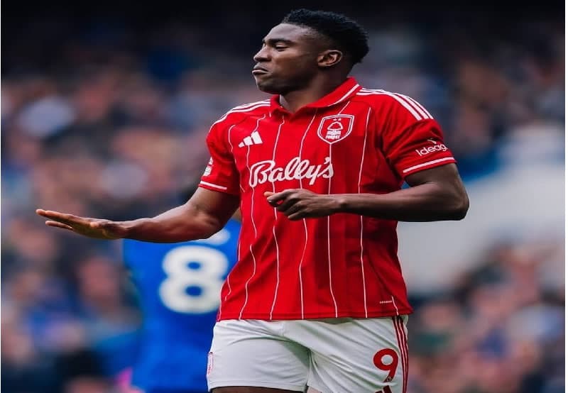 Awoniyi stars against Chelsea on 100th Forest appearance