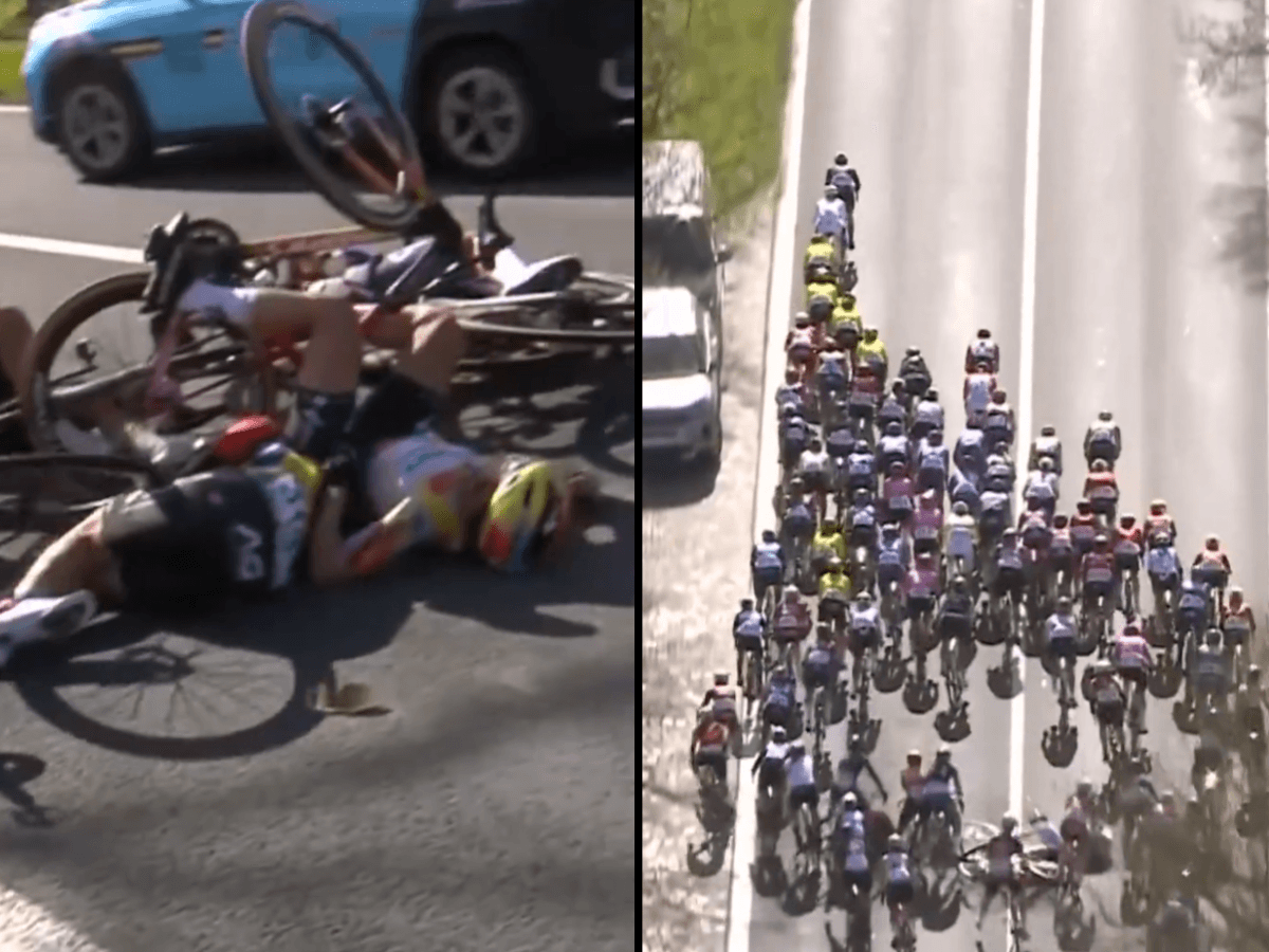 “The cries haunted me all day”: Cycling fans frustrated by “sadistic” TV coverage of Tour of Flanders crash + more on the live blog