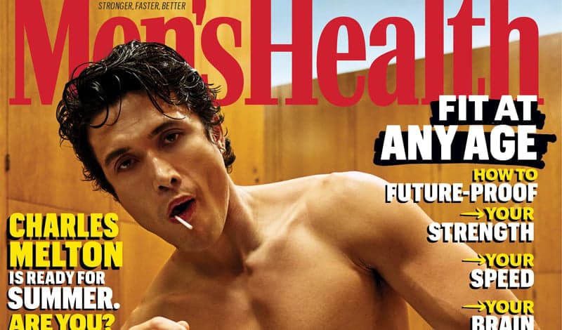 Charles Melton Bares Ripped Abs, Wears Speedo for 'Men's Health' Shirtless Cover Shoot