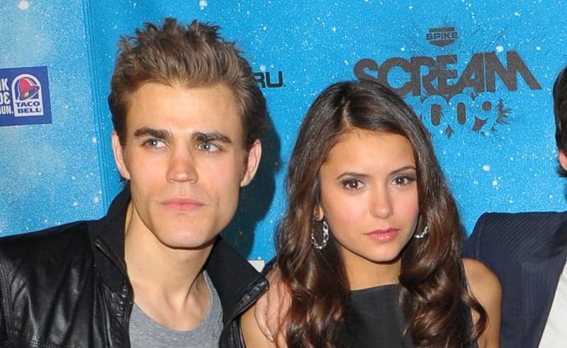 The Vampire Diaries' Nina Dobrev & Paul Wesley Reunite at NBA Game, Sit Together in Courtside Seats