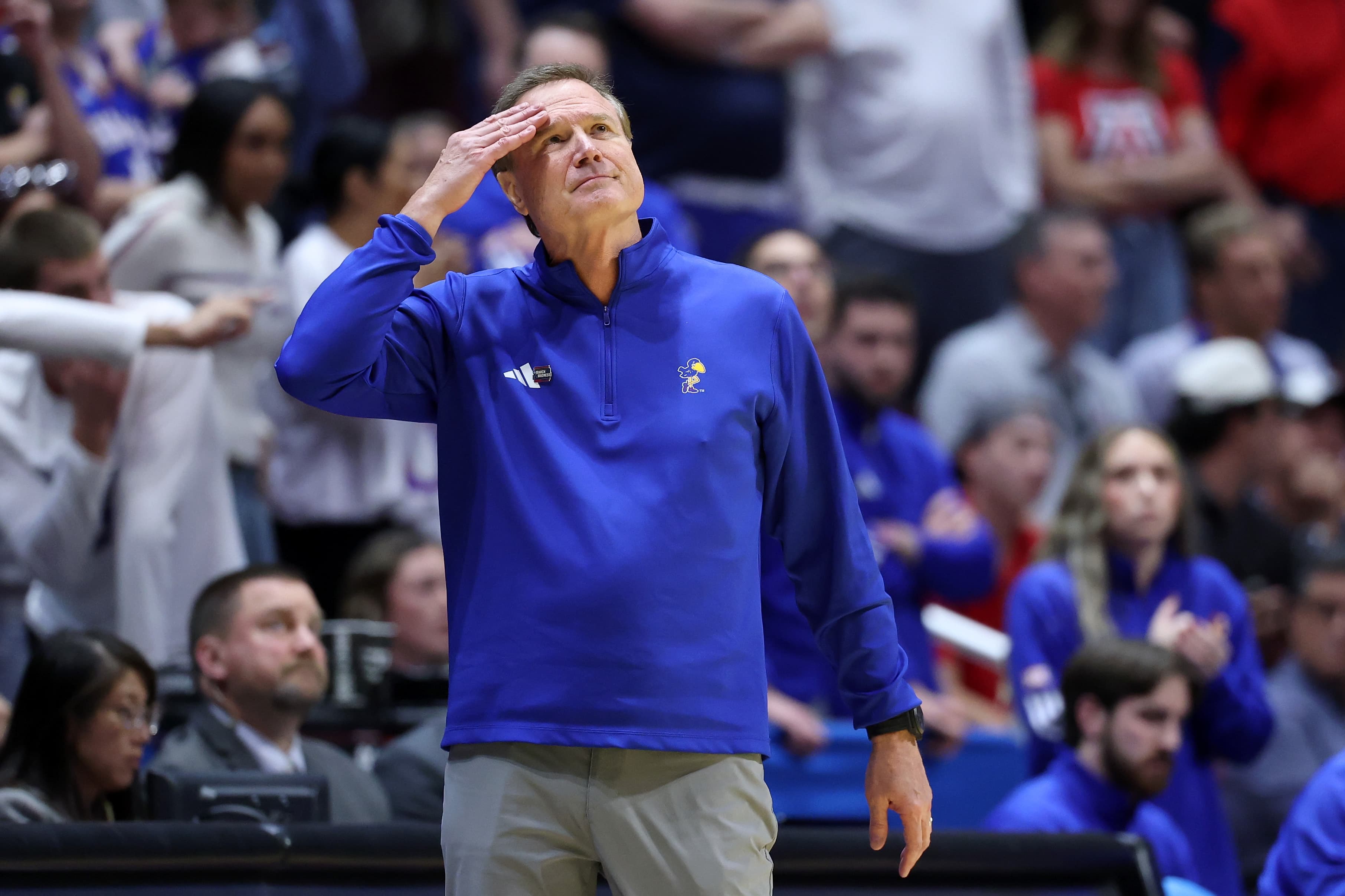 Kansas coach Bill Self unsure about future after buzzer-beater loss to St. John's: 'I haven't decided'