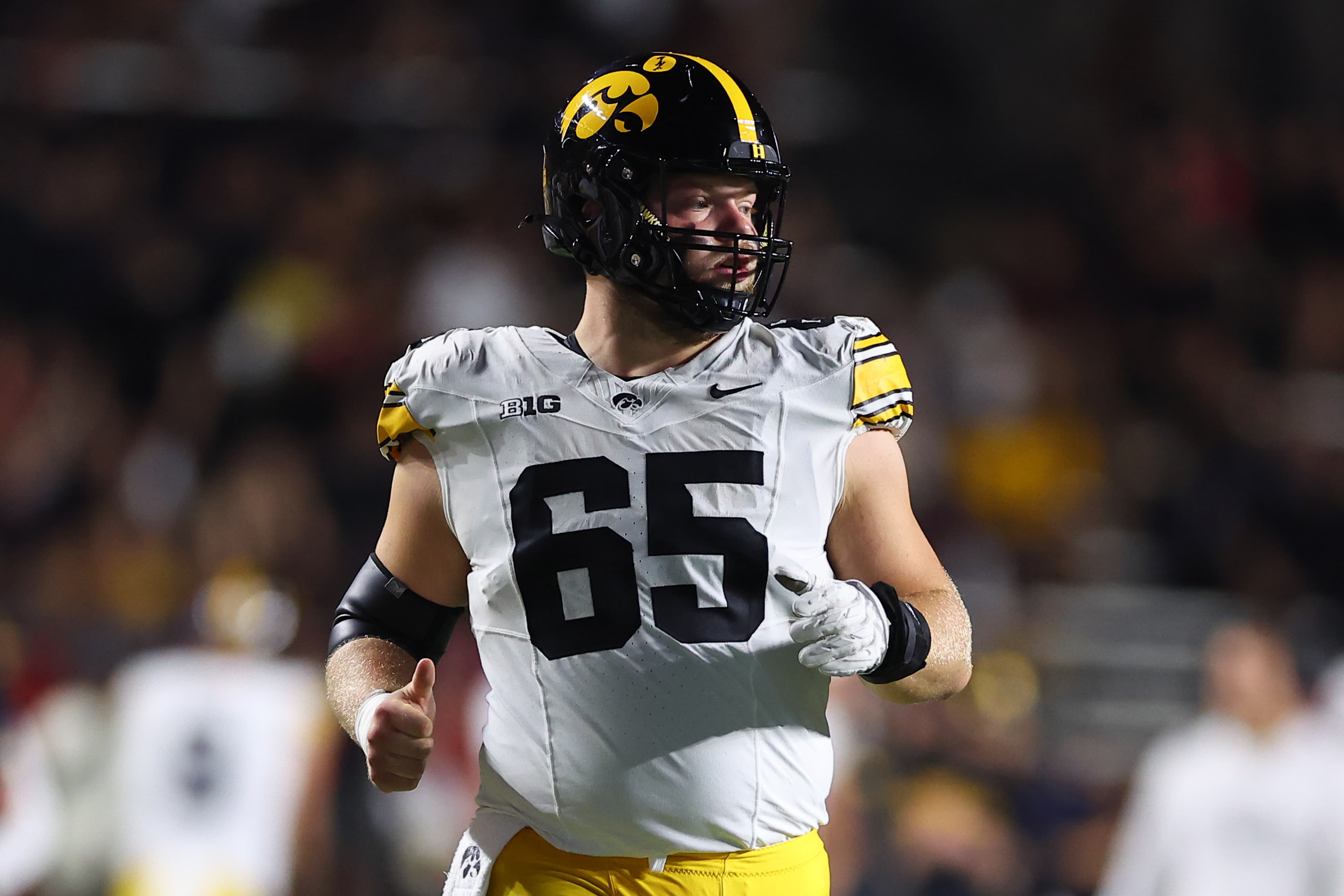 As No. 57 pick in 2026 NFL Draft, Logan Jones receives lifetime supply of Heinz ketchup