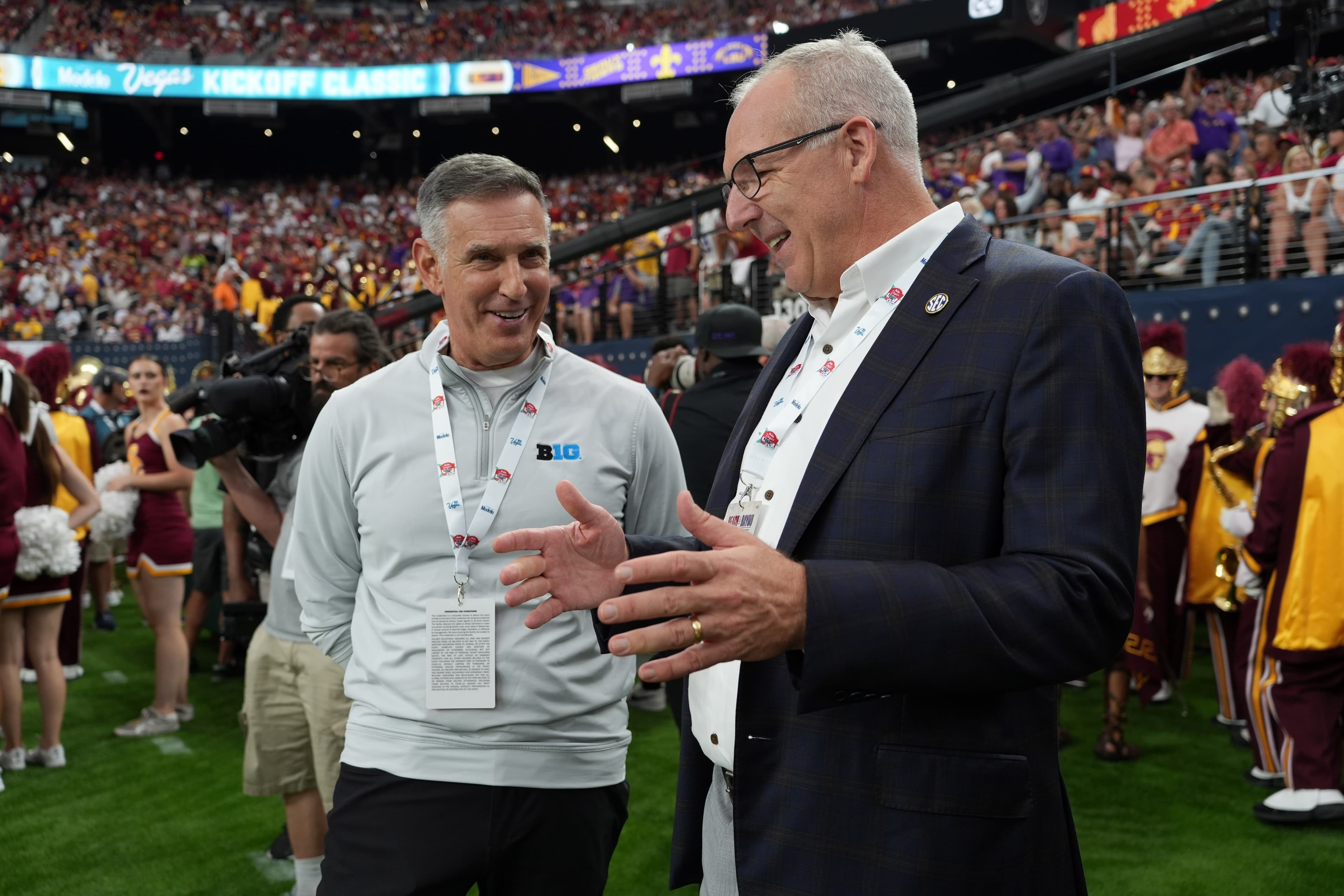 With push for 24-team CFP field ramping up, Greg Sankey and SEC holding fast against it