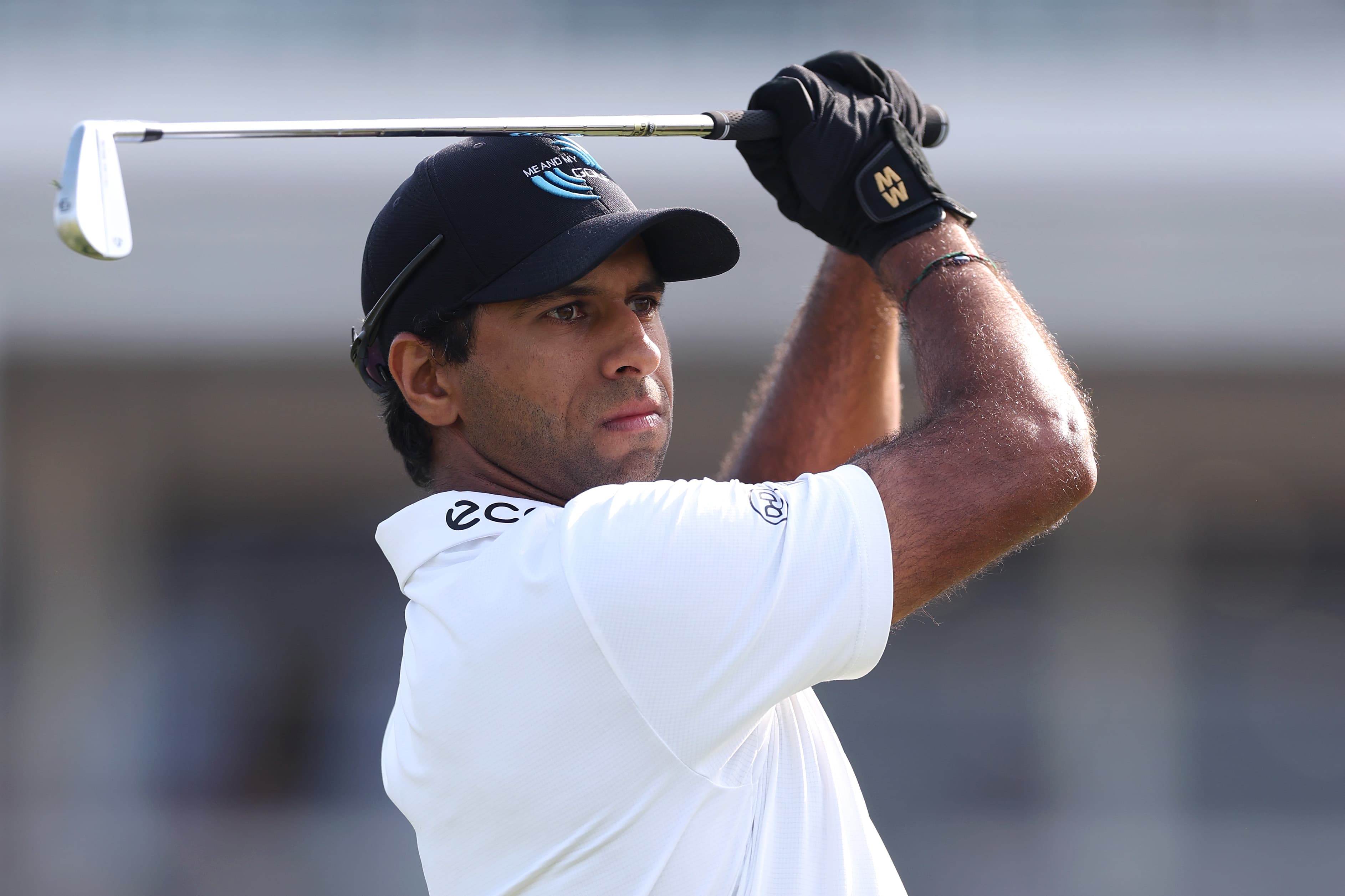 PGA Championship: Aaron 'Two Gloves' Rai holds a share of the lead at Aronimink, but why does he wear two gloves?