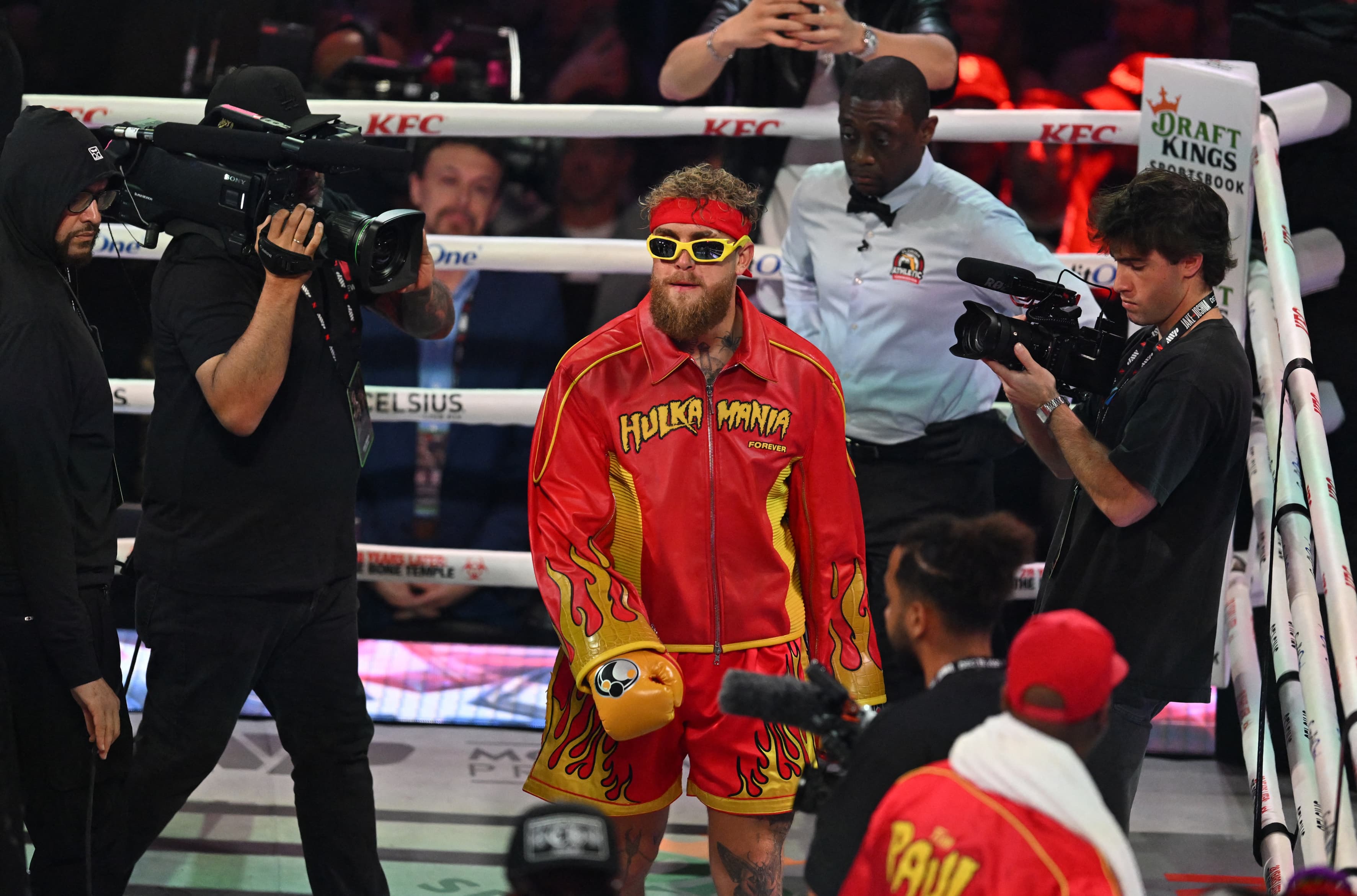 Jake Paul, still healing from brutal Anthony Joshua jaw-break, reveals he may never fight again