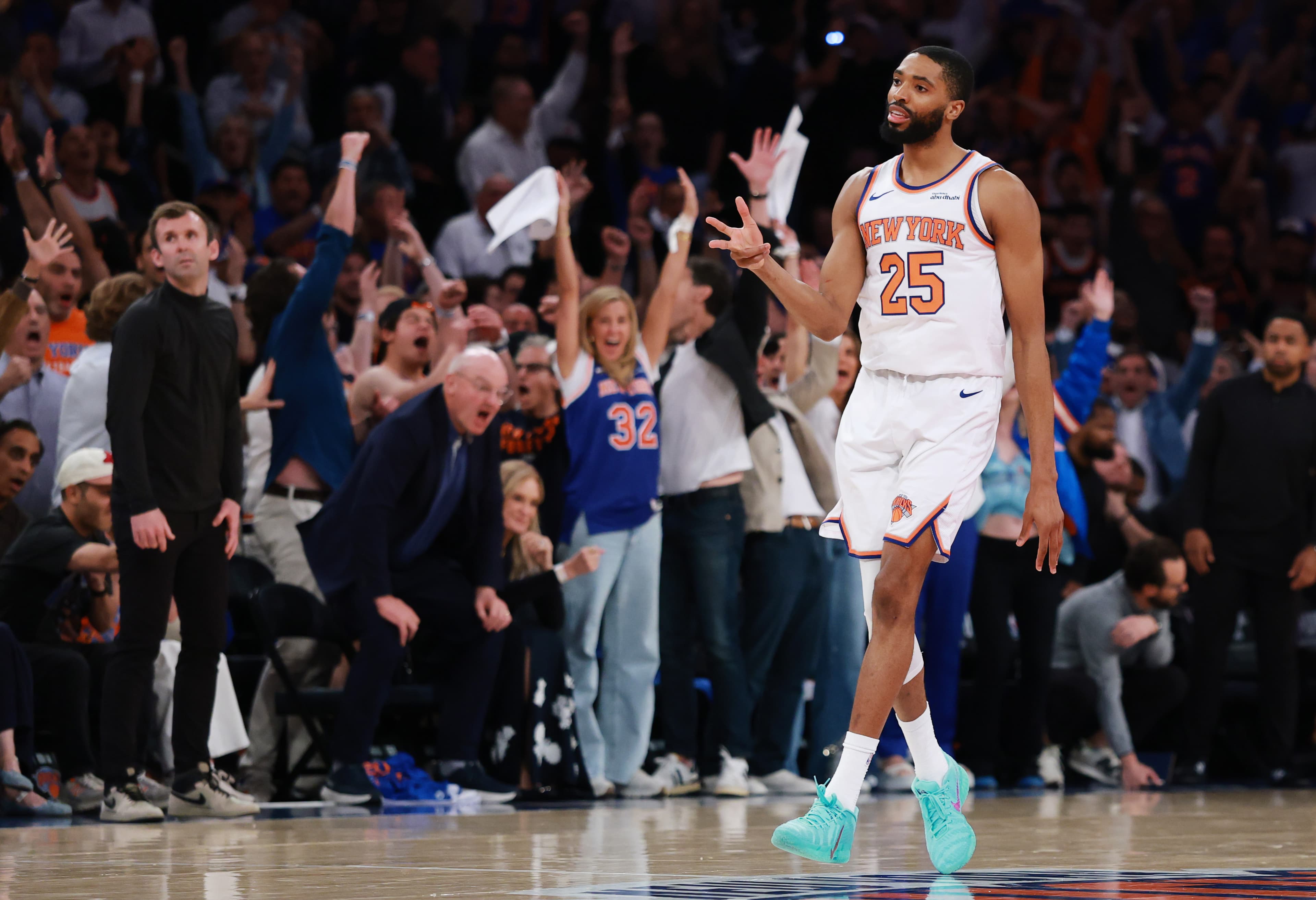 'It's who he is': How Mikal Bridges' reappearing act has the Knicks surging toward the NBA Finals