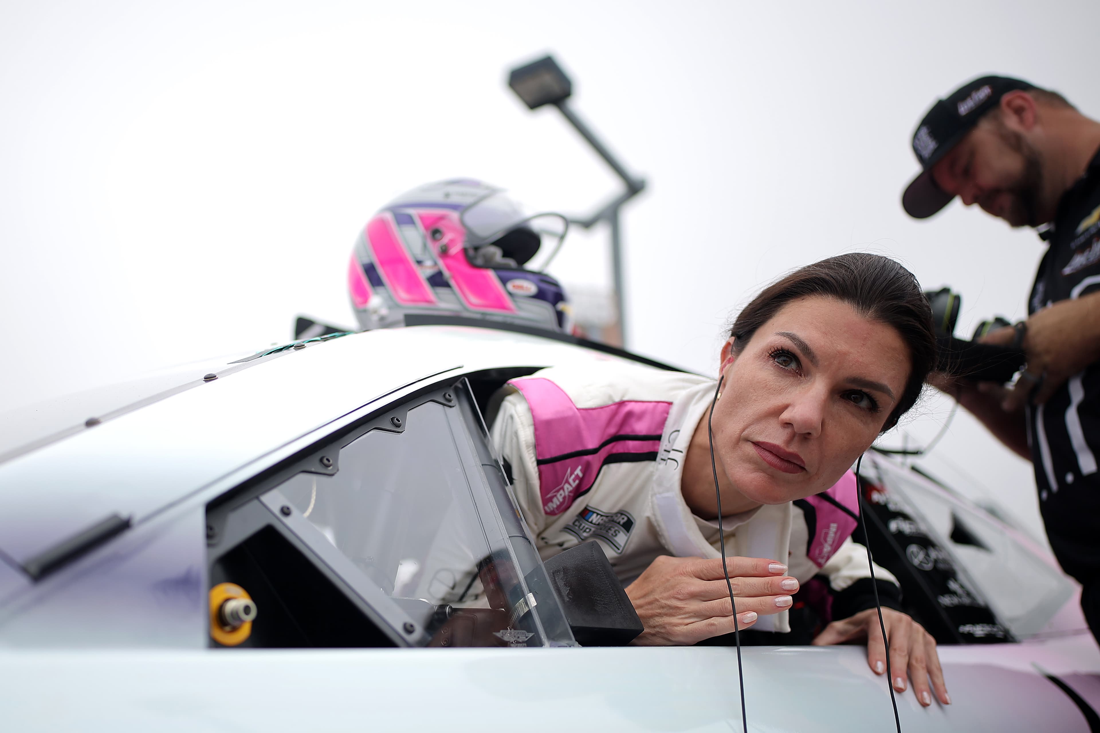Katherine Legge will start second leg of historic 'Double' attempt from 37th after Coca-Cola 600 qualifying is rained out